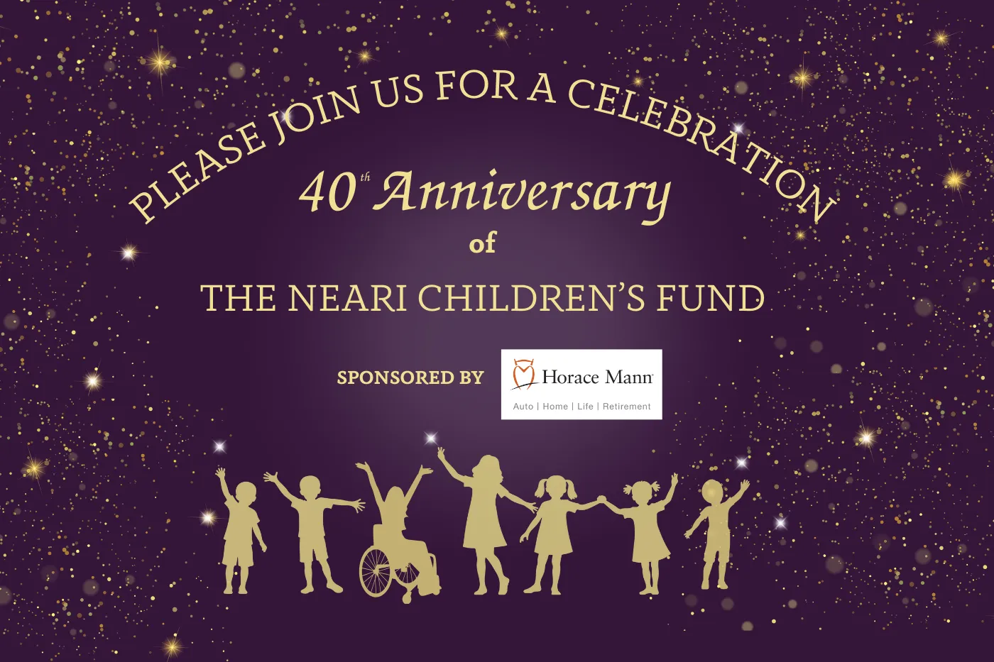 invitation for children's fund celebration