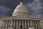 A storm looms over the U.S. Capitol