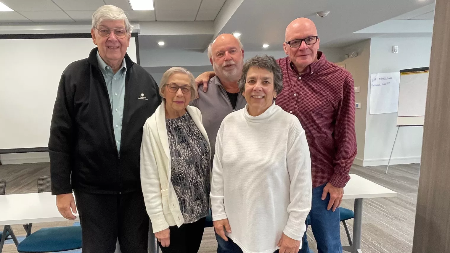 Five people elected as NEARI Retired Officers