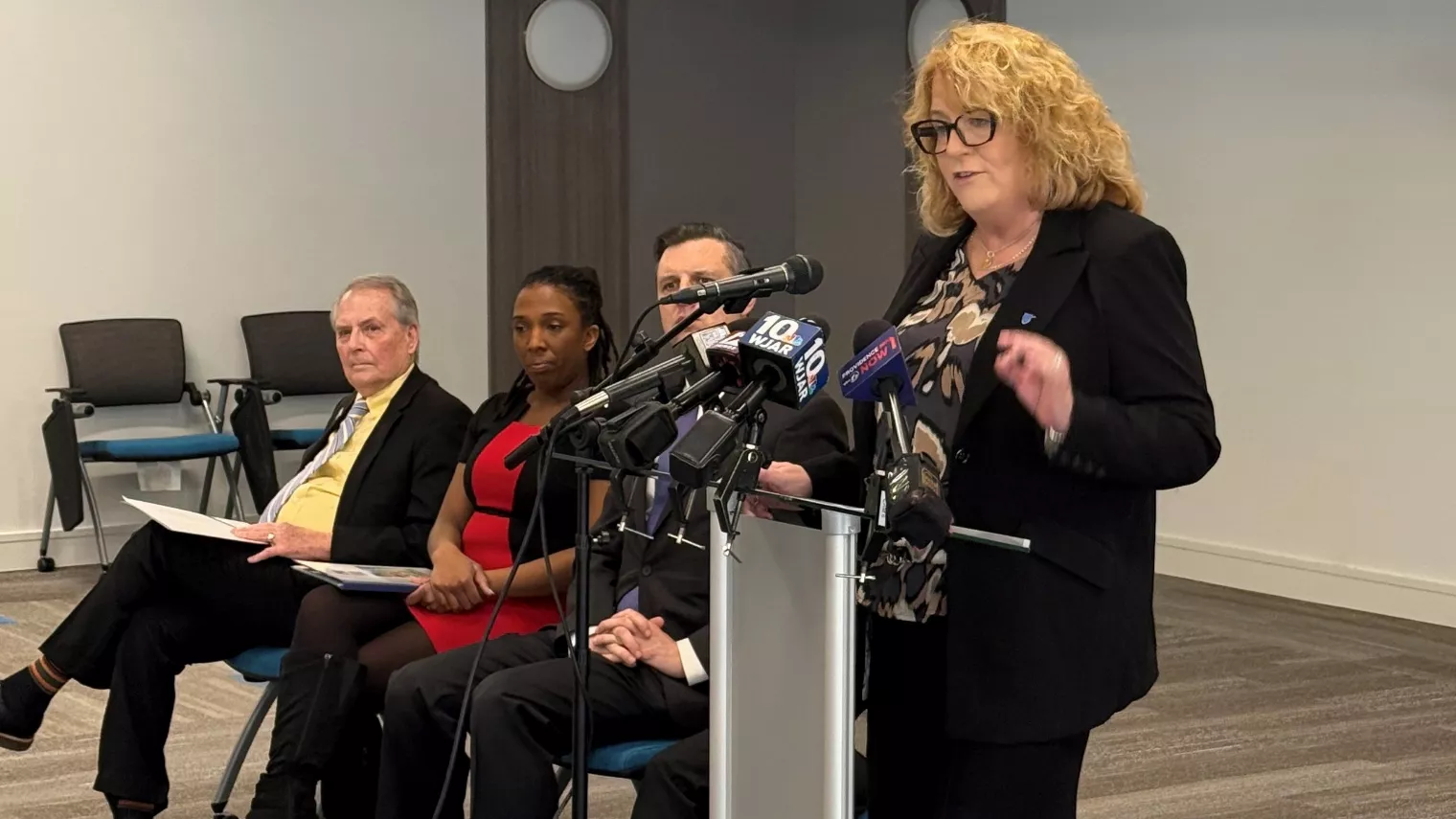 maribeth calabro at podium