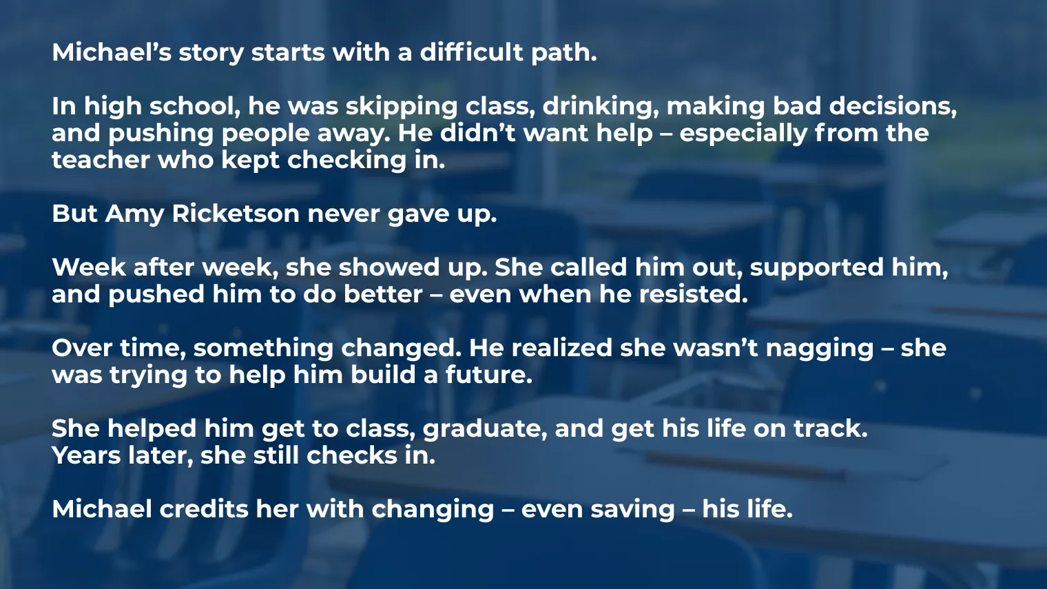 Michael's Story
