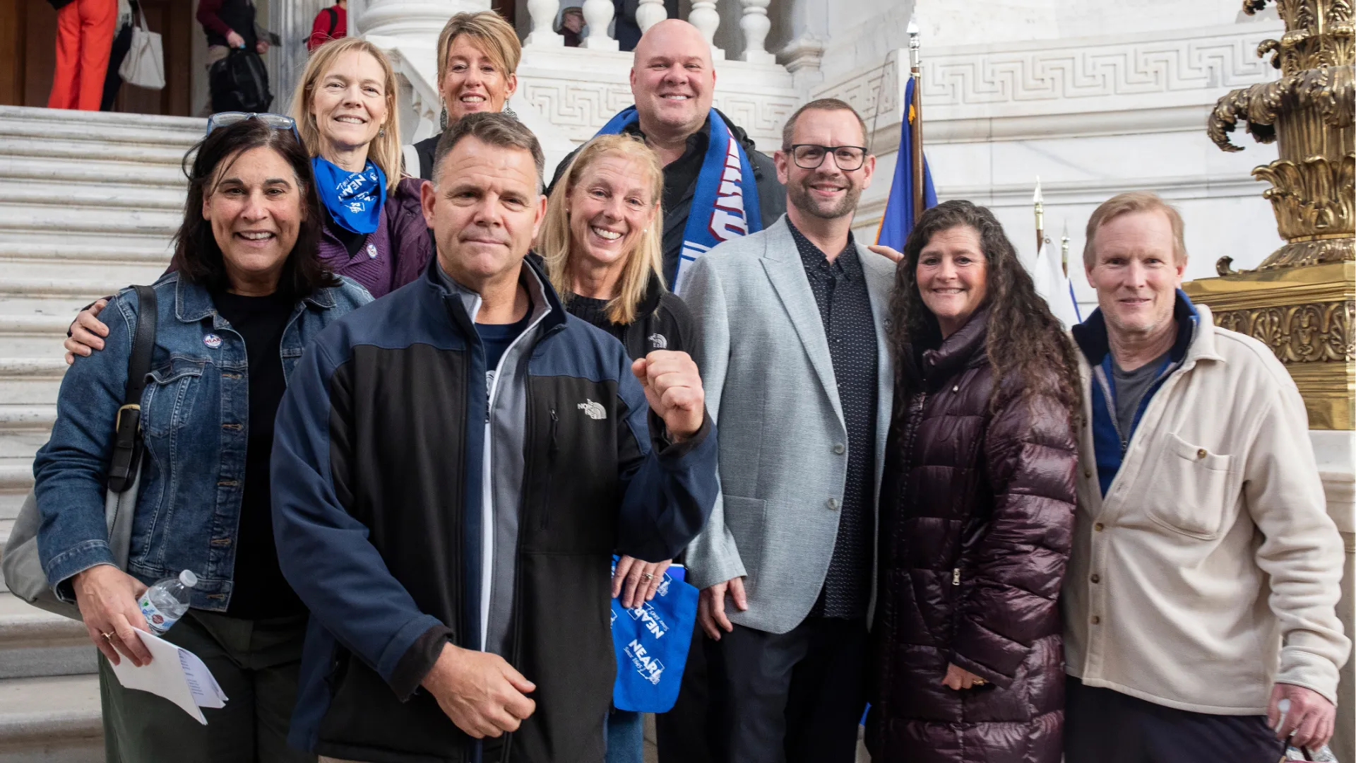 NEA SK at the Statehouse for Lobby Day