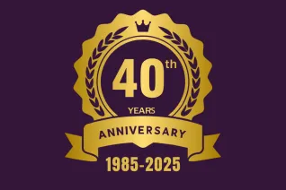 40th anniversary seal