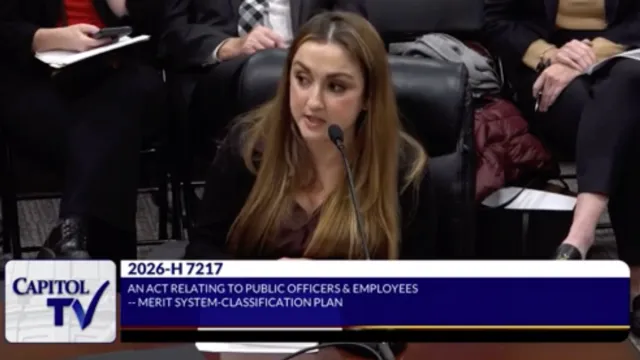 NEARI member testifying at the State House