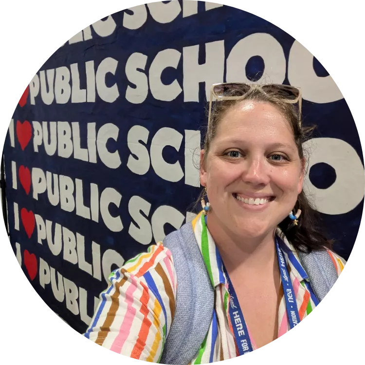 Selfie of Portsmouth Library Teacher Vanessa Dyer