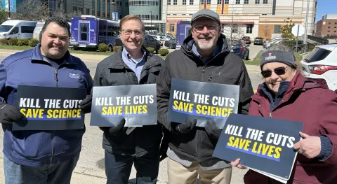 Kill the Cuts rally in Michigan